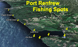Port Renfrew fishing locations